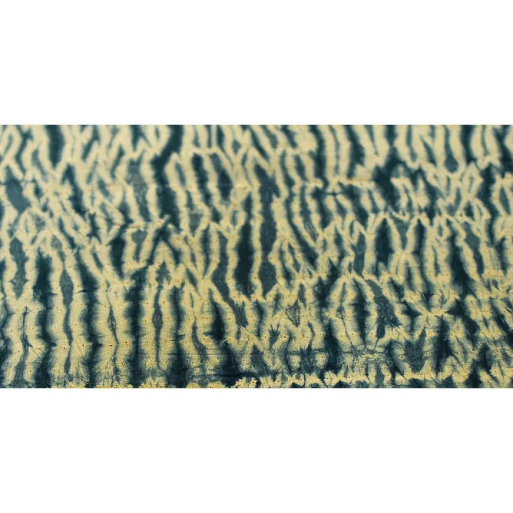 Shibori . Natural Color Cotton Fabric ~ 23 { Per meter }